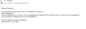 Diplômée coline