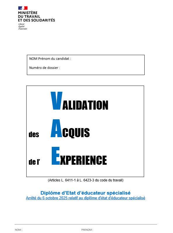 livret 2 éducateur spécialisé